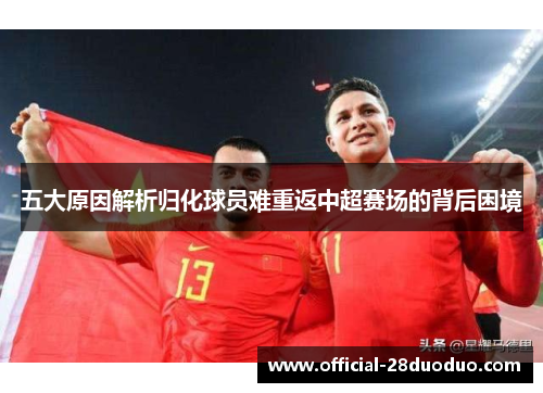 五大原因解析归化球员难重返中超赛场的背后困境